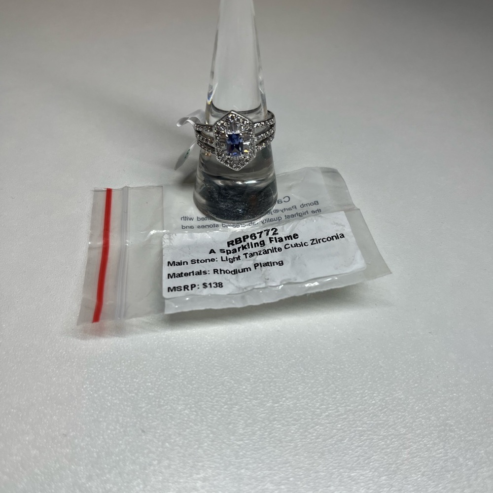 RBP6772 A Sparkling Flame Ring